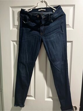 NATURE Deep Indigo Skinny Jeans